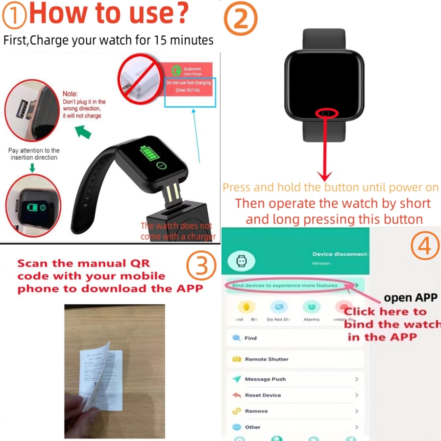 Multifunction Smart Watch For  - Smartwatch Watches Price recension och pris