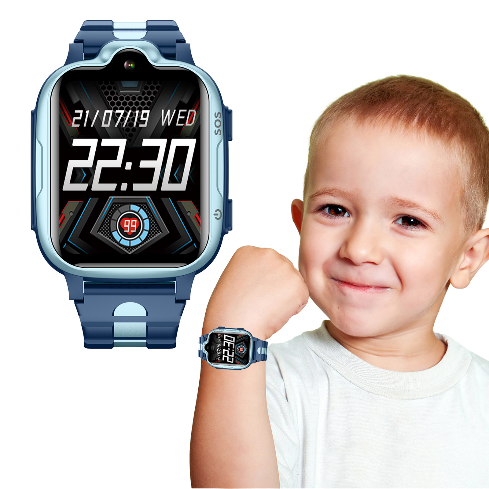 4G Smart Kids Watch Video Call - Smartwatch Digital Watches For Kid Girl recension och pris