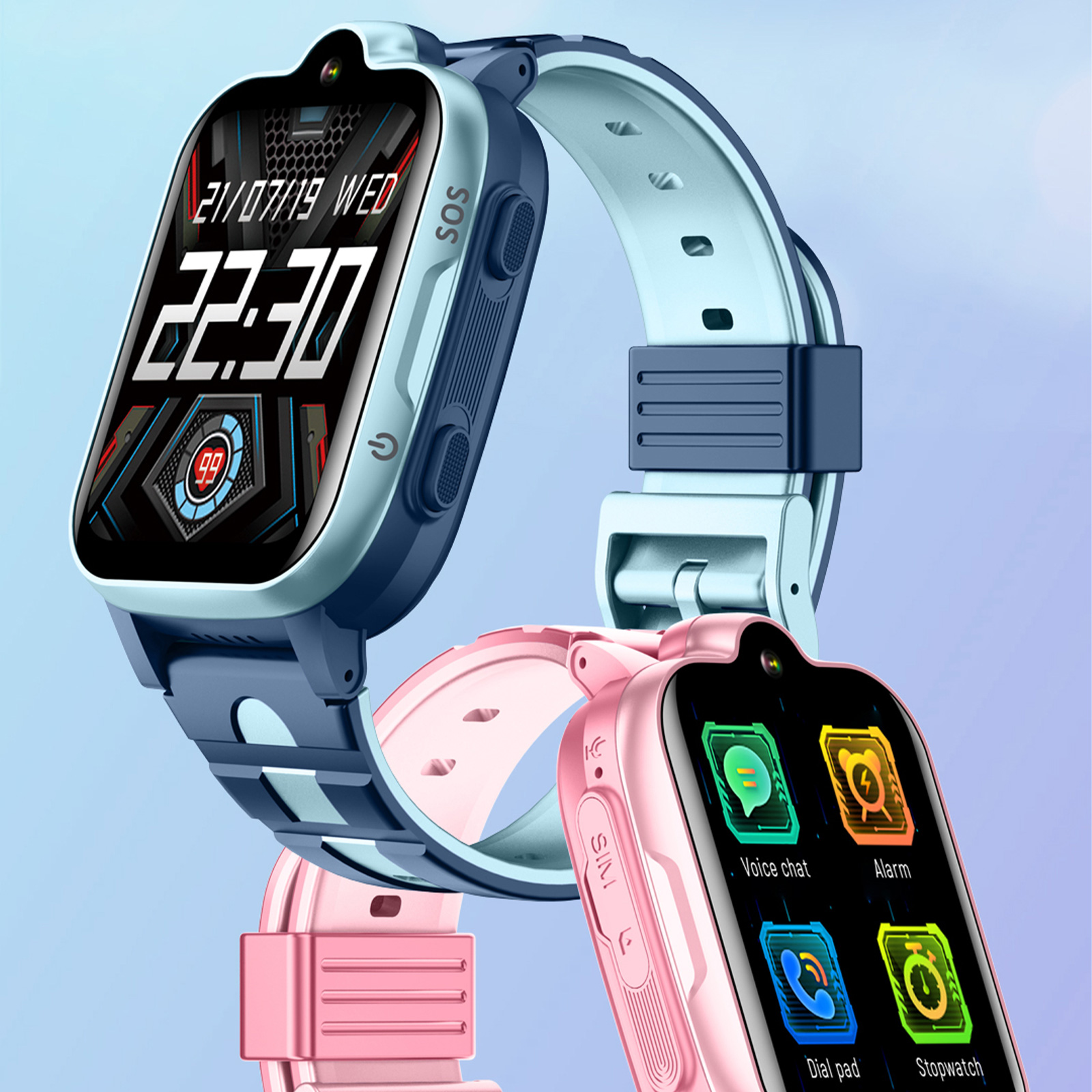 4G Smart Kids Watch Video Call - Smartwatch Digital Watches For Kid Girl recension och pris