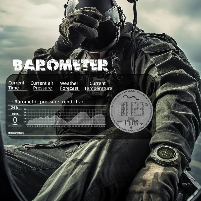 NORTH EDGE VERTICO Altimeter B - Altimeter Compass Watch recension och pris