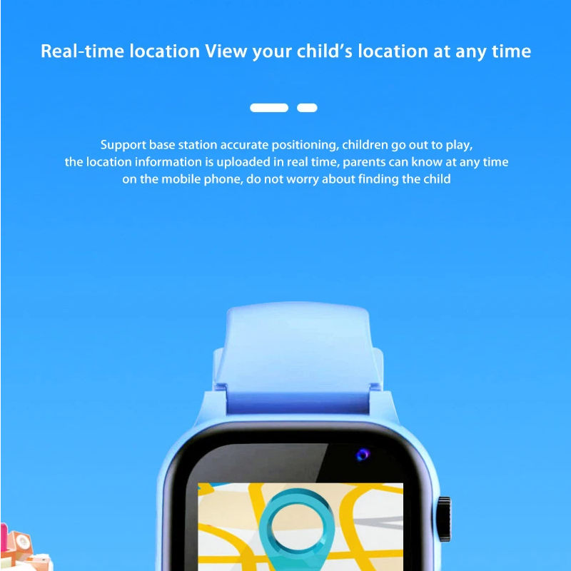 Lenovo Kids Smart Watch 4G SIM - Smartwatch Watches For Kids With Gps recension och pris