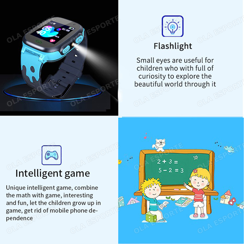 New Kids Smart Watch Child HD  - Smartwatch Watches For Kids With Gps recension och pris