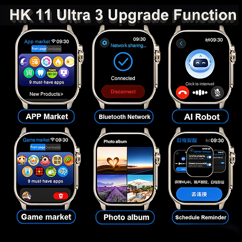 New Watch HK11 Ultra 3  Smart  - Smartwatch Watches For Women With Gps recension och pris
