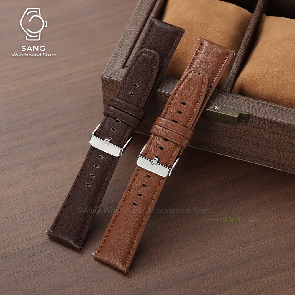20/22mm Leather Watch Band for - Smartwatch Vintage Watches For Women recension och pris