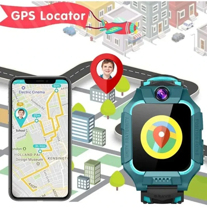 VIVO 4G Kids Smart Watch GPS L - Smartwatch Watches For Kids With Gps recension och pris