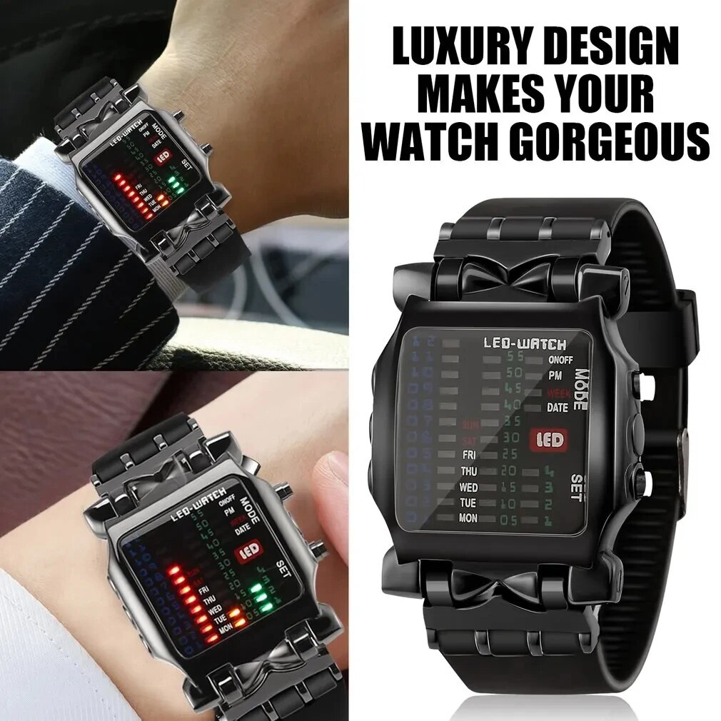 Binary Led Watch Creative Wate - Timex Watches Smartwatch recension och pris