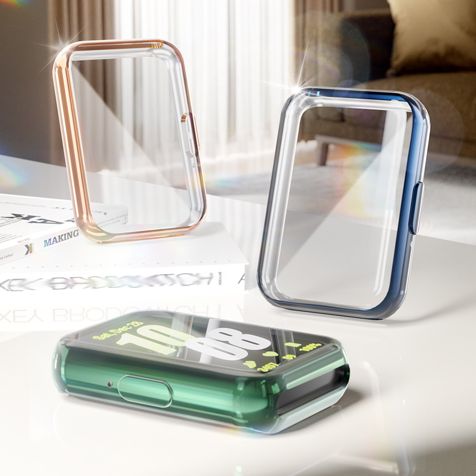 Cover for Samsung Galaxy Fit 3 - Smartwatch Watches Price recension och pris