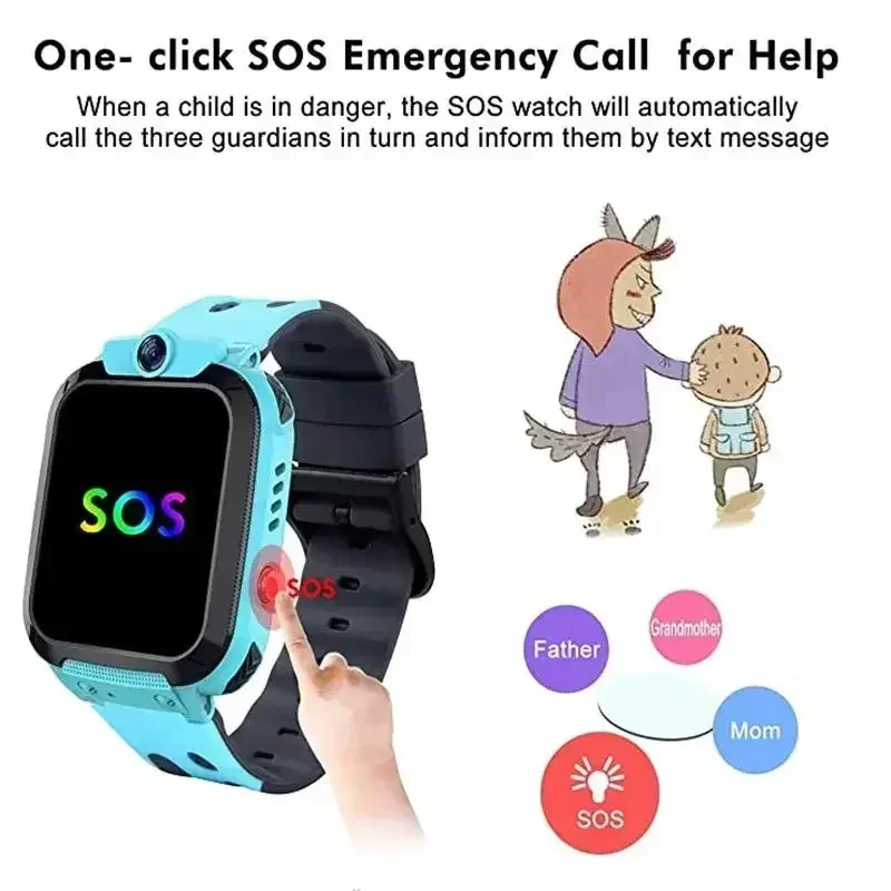 Lenovo New Smart Watch SOS Ant - Smartwatch Watches For Kids With Gps recension och pris