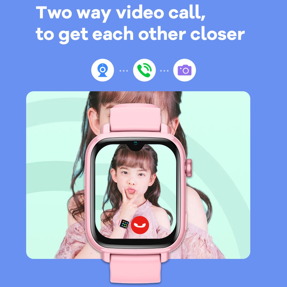 4G Smart Watch Kids Video Call - Smartwatch Watches For Kids With Gps recension och pris