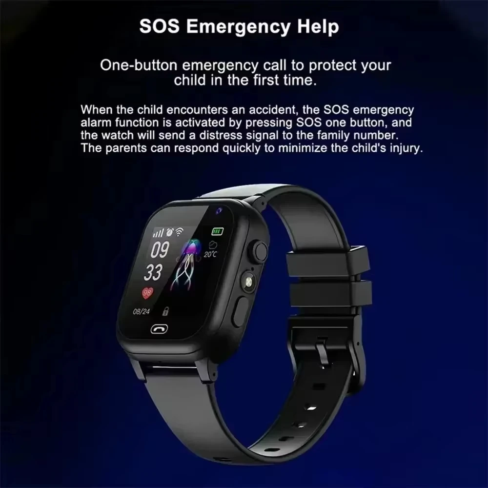 Lenovo 2026 New 4G GPS Kids Sm - Smartwatch Watches Price recension och pris